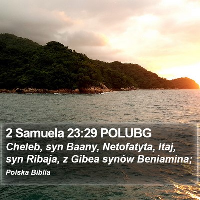 2 Samuela 23:29 POLUBG Bible Verse Image