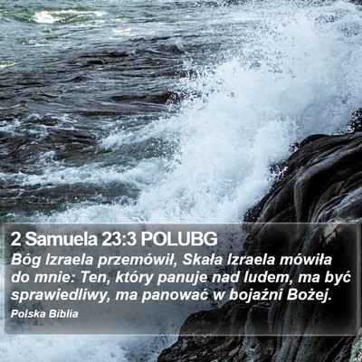 2 Samuela 23:3 POLUBG Bible Verse Image