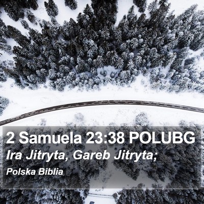 2 Samuela 23:38 POLUBG Bible Verse Image