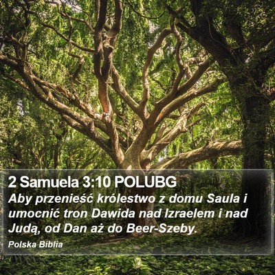 2 Samuela 3:10 POLUBG Bible Verse Image