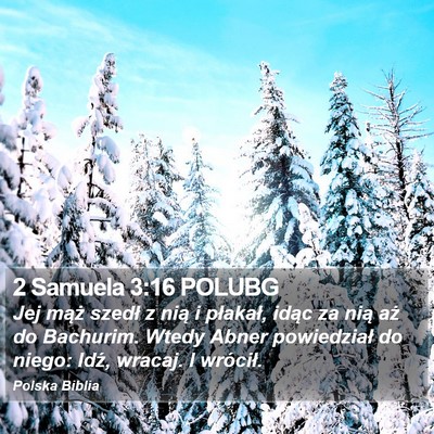 2 Samuela 3:16 POLUBG Bible Verse Image
