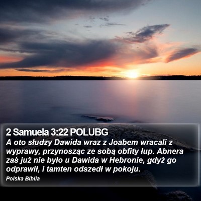 2 Samuela 3:22 POLUBG Bible Verse Image