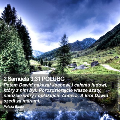 2 Samuela 3:31 POLUBG Bible Verse Image