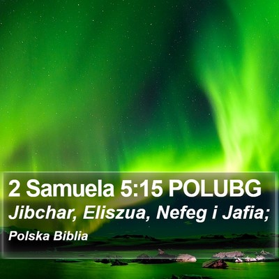 2 Samuela 5:15 POLUBG Bible Verse Image