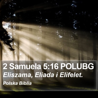 2 Samuela 5:16 POLUBG Bible Verse Image