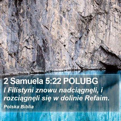 2 Samuela 5:22 POLUBG Bible Verse Image