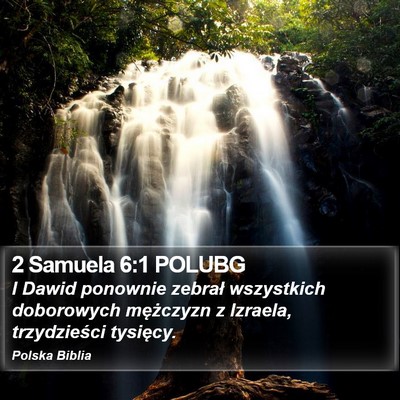2 Samuela 6:1 POLUBG Bible Verse Image