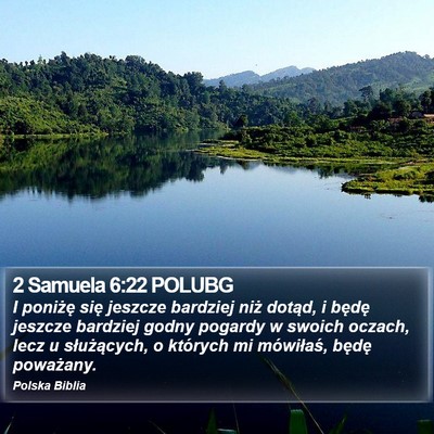 2 Samuela 6:22 POLUBG Bible Verse Image