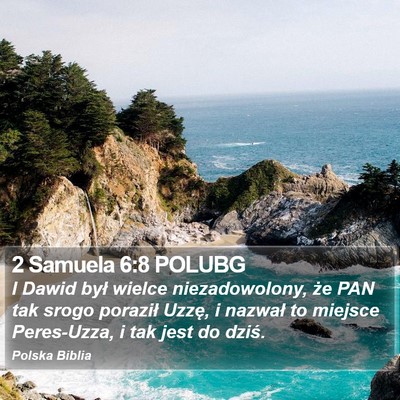 2 Samuela 6:8 POLUBG Bible Verse Image