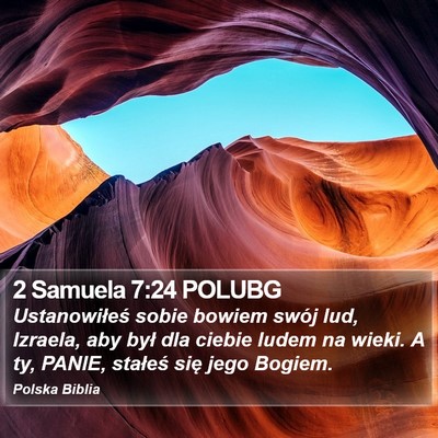 2 Samuela 7:24 POLUBG Bible Verse Image