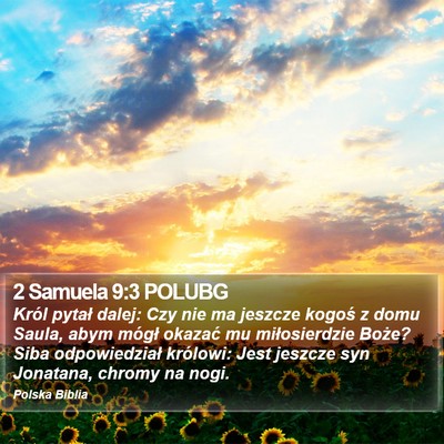 2 Samuela 9:3 POLUBG Bible Verse Image