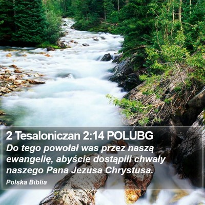 2 Tesaloniczan 2:14 POLUBG Bible Verse Image