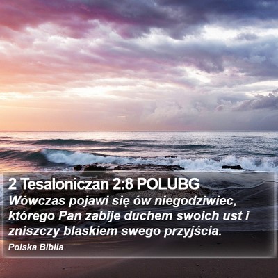 2 Tesaloniczan 2:8 POLUBG Bible Verse Image
