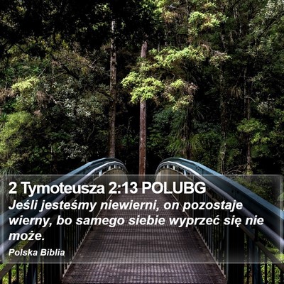 2 Tymoteusza 2:13 POLUBG Bible Verse Image