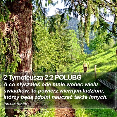 2 Tymoteusza 2:2 POLUBG Bible Verse Image