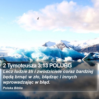 2 Tymoteusza 3:13 POLUBG Bible Verse Image