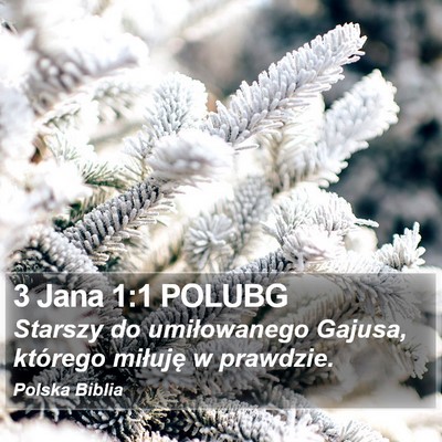 3 Jana 1:1 POLUBG Bible Verse Image