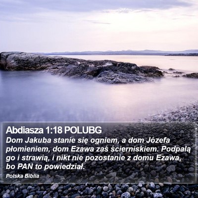Abdiasza 1:18 POLUBG Bible Verse Image