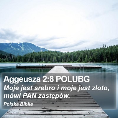 Aggeusza 2:8 POLUBG Bible Verse Image
