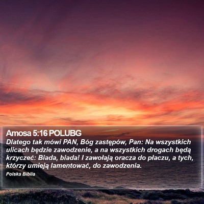 Amosa 5:16 POLUBG Bible Verse Image