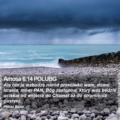 Amosa 6:14 POLUBG Bible Verse Image
