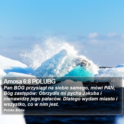 Amosa 6:8 POLUBG Bible Verse Image