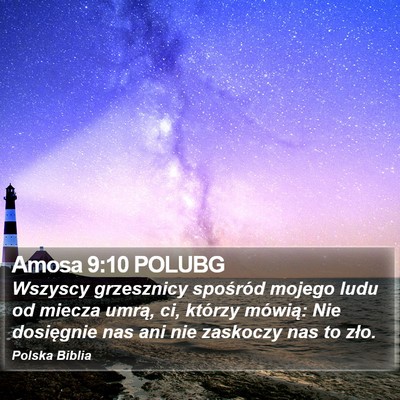 Amosa 9:10 POLUBG Bible Verse Image