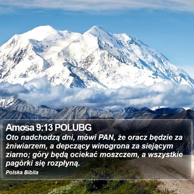 Amosa 9:13 POLUBG Bible Verse Image