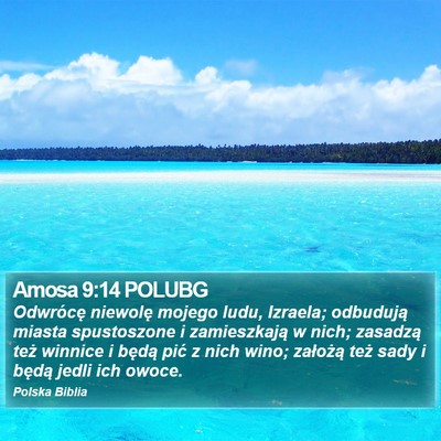 Amosa 9:14 POLUBG Bible Verse Image