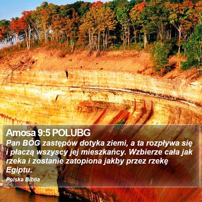 Amosa 9:5 POLUBG Bible Verse Image