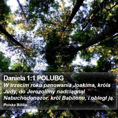 Daniela 1:1 POLUBG Bible Verse Image