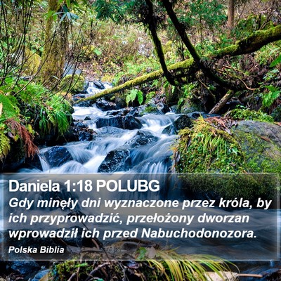 Daniela 1:18 POLUBG Bible Verse Image