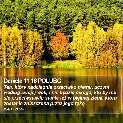 Daniela 11:16 POLUBG Bible Verse Image