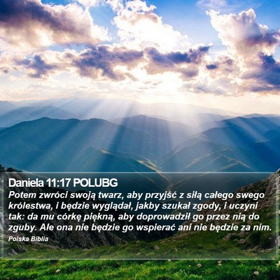 Daniela 11:17 POLUBG Bible Verse Image