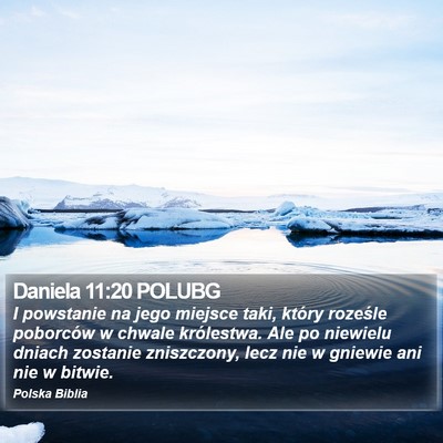 Daniela 11:20 POLUBG Bible Verse Image