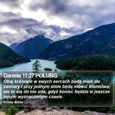 Daniela 11:27 POLUBG Bible Verse Image