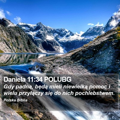 Daniela 11:34 POLUBG Bible Verse Image