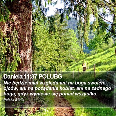 Daniela 11:37 POLUBG Bible Verse Image