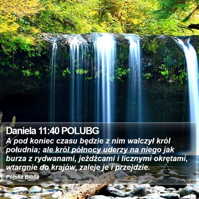 Daniela 11:40 POLUBG Bible Verse Image