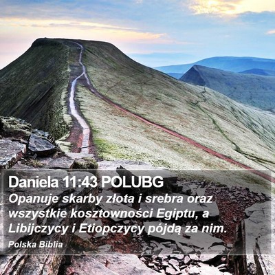 Daniela 11:43 POLUBG Bible Verse Image