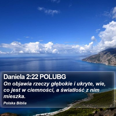 Daniela 2:22 POLUBG Bible Verse Image