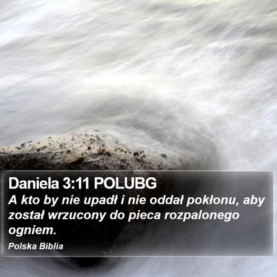 Daniela 3:11 POLUBG Bible Verse Image