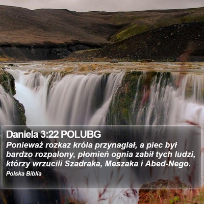 Daniela 3:22 POLUBG Bible Verse Image