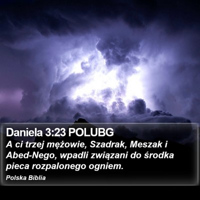 Daniela 3:23 POLUBG Bible Verse Image