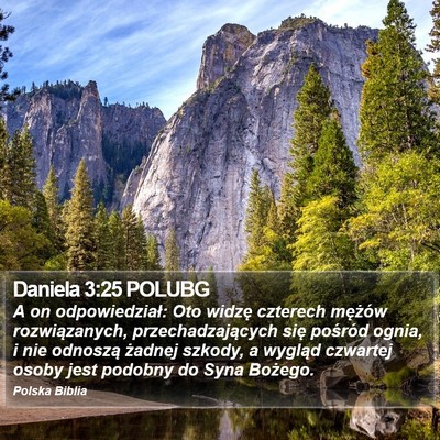 Daniela 3:25 POLUBG Bible Verse Image