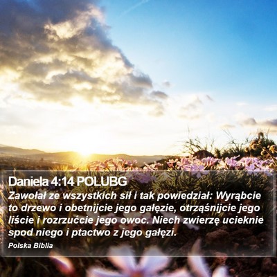 Daniela 4:14 POLUBG Bible Verse Image