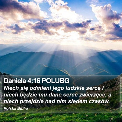Daniela 4:16 POLUBG Bible Verse Image