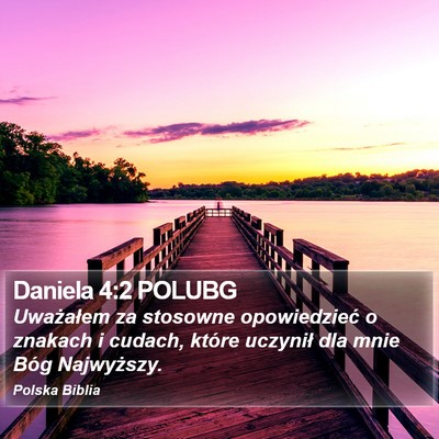 Daniela 4:2 POLUBG Bible Verse Image