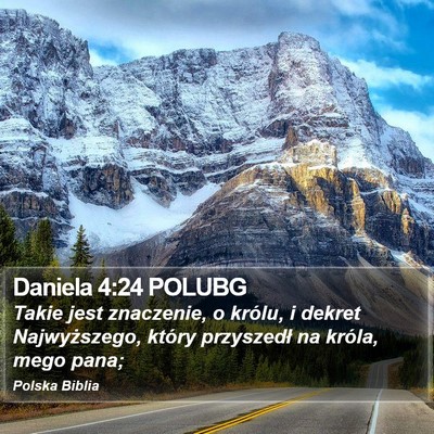 Daniela 4:24 POLUBG Bible Verse Image