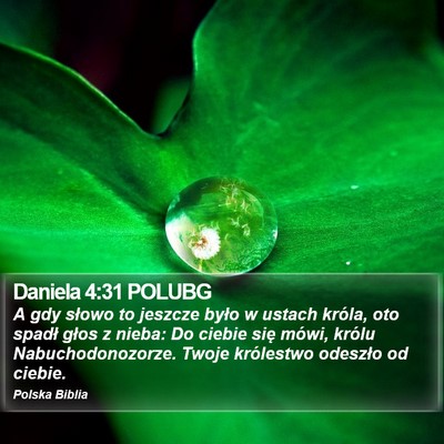 Daniela 4:31 POLUBG Bible Verse Image